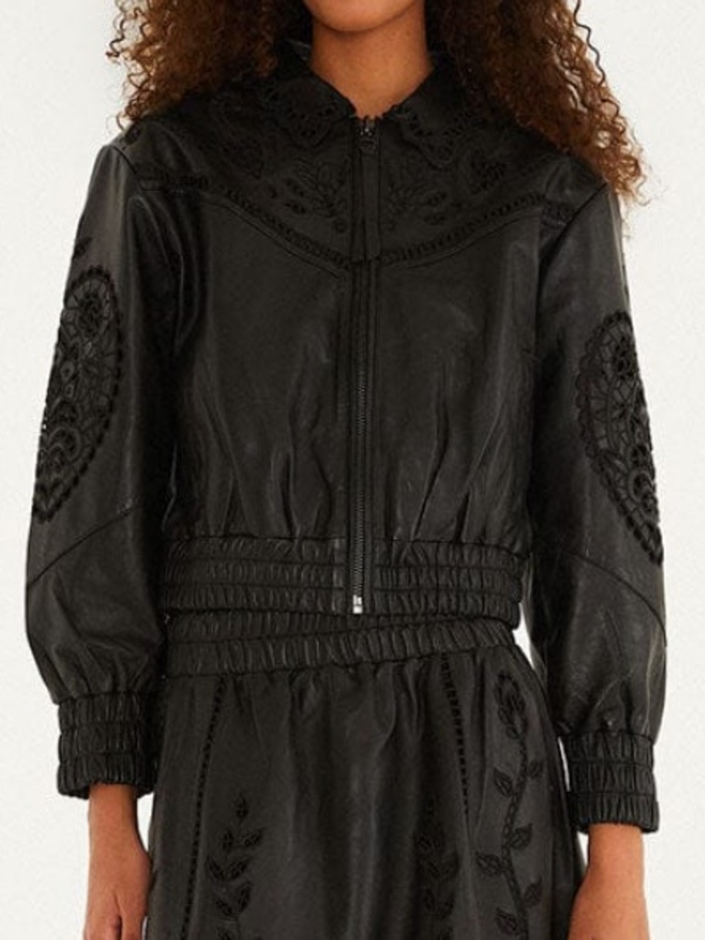 Farm Rio
Black Richelieu Heart Leather Jacket - Picture 1 of 16